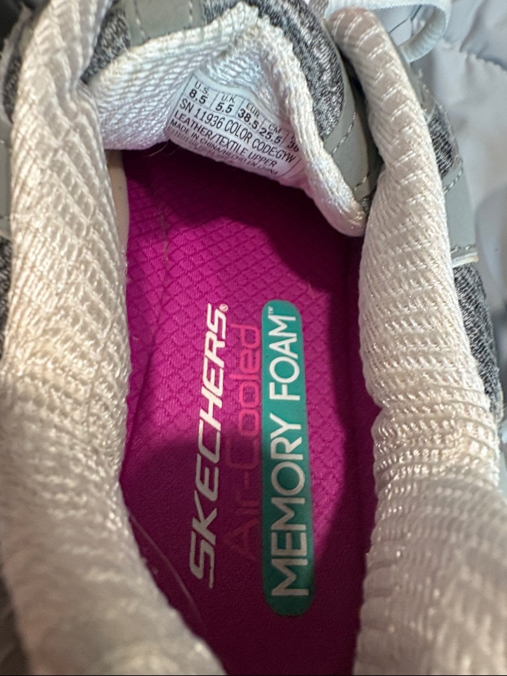 Skechers D'lites Women's Me Time Sneakers In Gray View 2